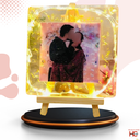 Personalized Resin Frame with Light