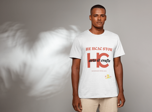 Personalized Round Neck T-shirt (White)