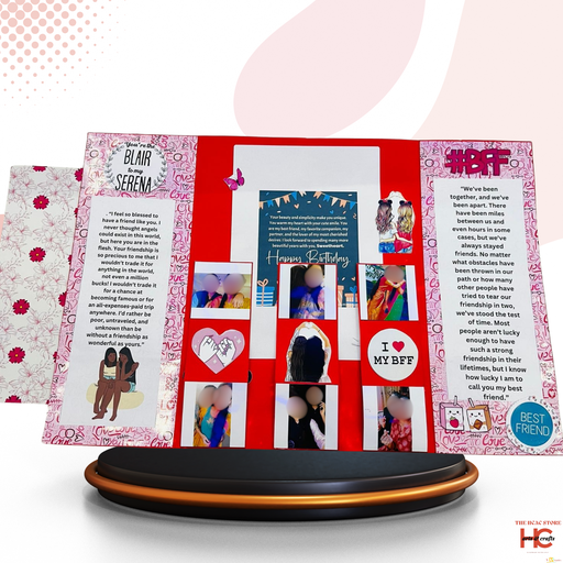 Personalized Falling Greeting Card